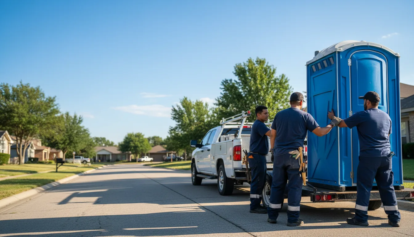 Portable Toilet Rental in Hulbert, OK near me